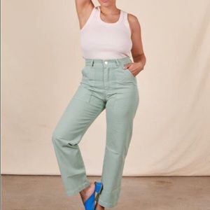 Big Bud Press Work Pants Sage Green- Small